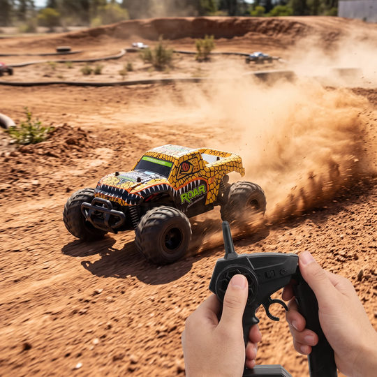 Dinosaurs Speed Car (2.4 GHz Remote-Controlled Monster Truck)