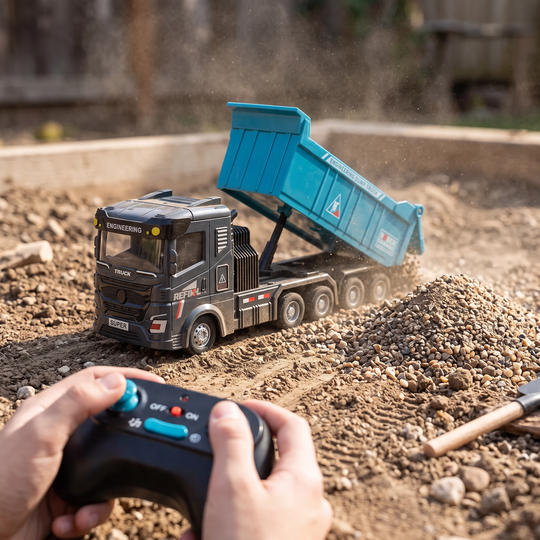 2.4G Remote Control City Transport Truck