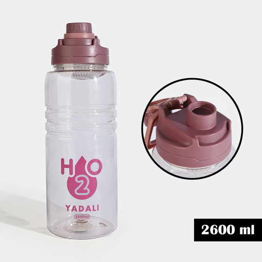 Water Bottle Plastic 2600ml