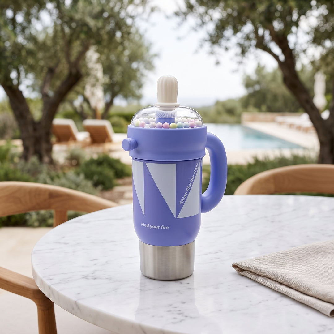 Stainless Steel Straw Mug/Tumbler | 750Ml
