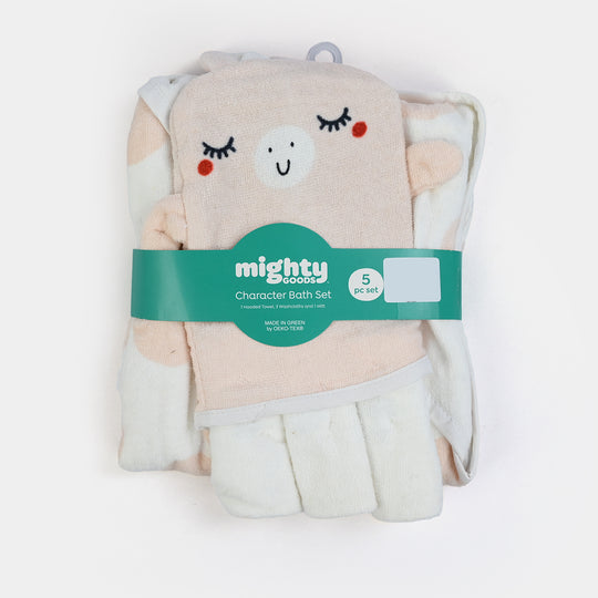 Character Bath Towel Set | 5PCs