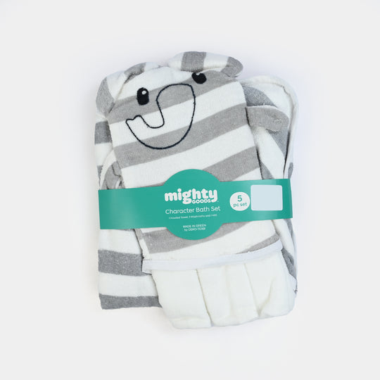 Character Bath Towel Set | 5PCs
