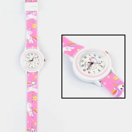 Girls Analog Wrist Watch