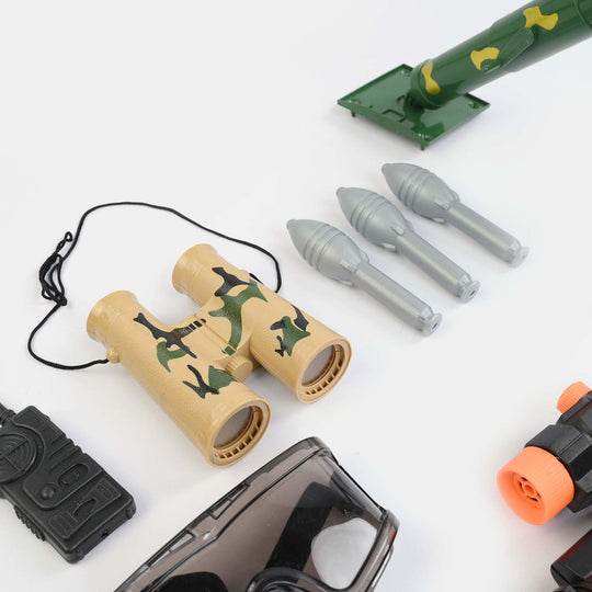 Kids' Military Mission Combat Toy Playset