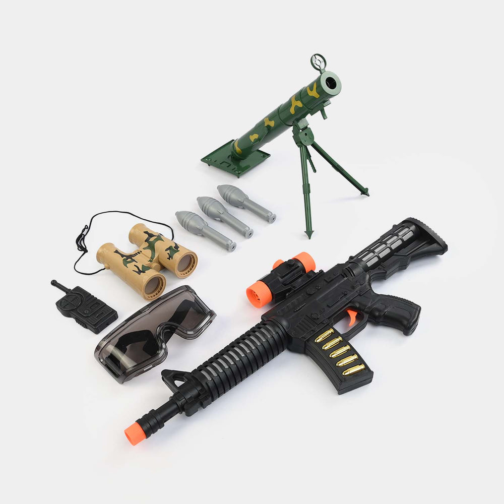 Kids' Military Mission Combat Toy Playset