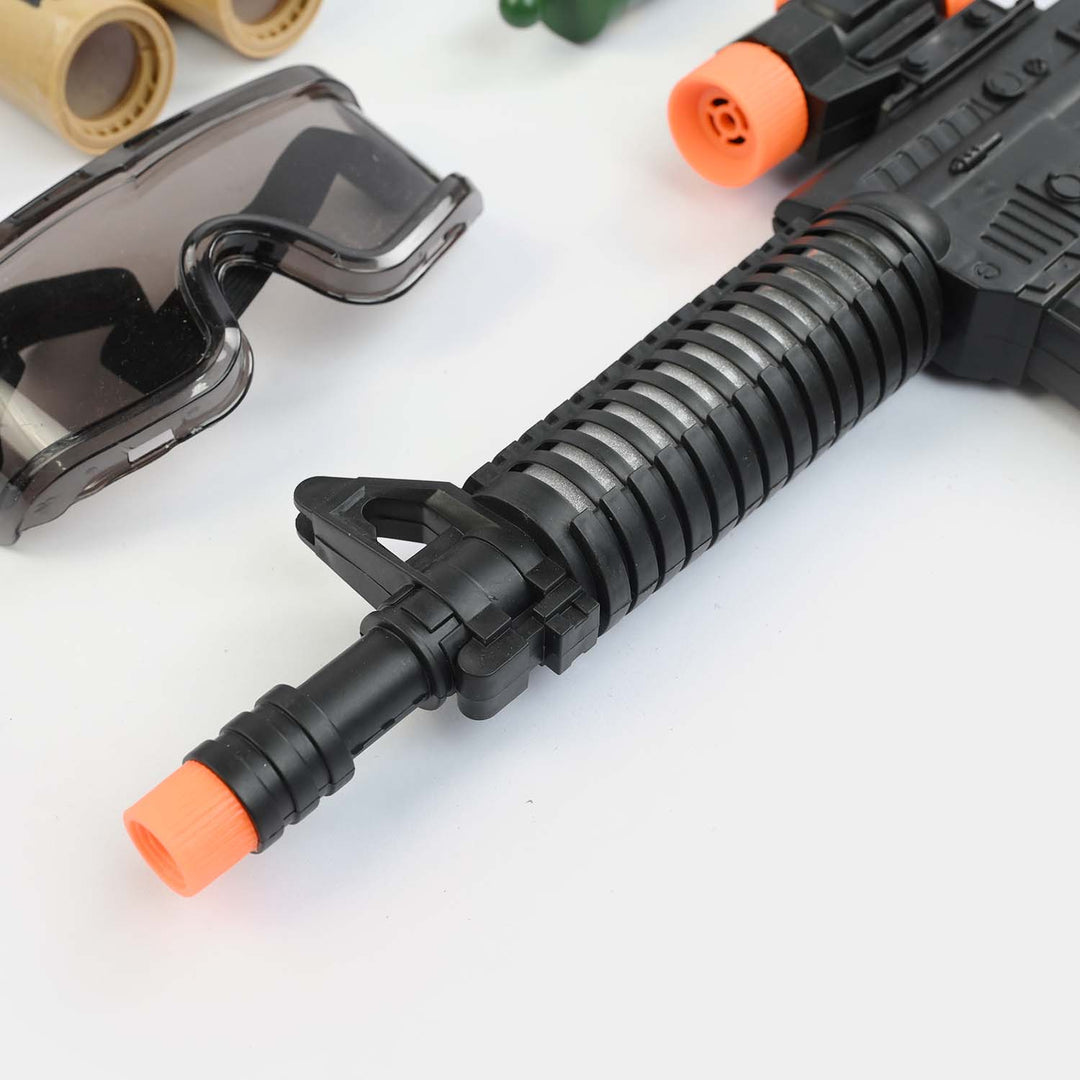 Kids' Military Mission Combat Toy Playset