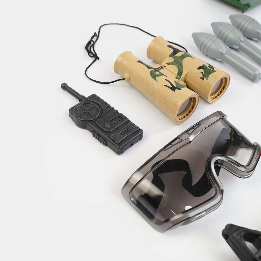 Kids' Military Mission Combat Toy Playset