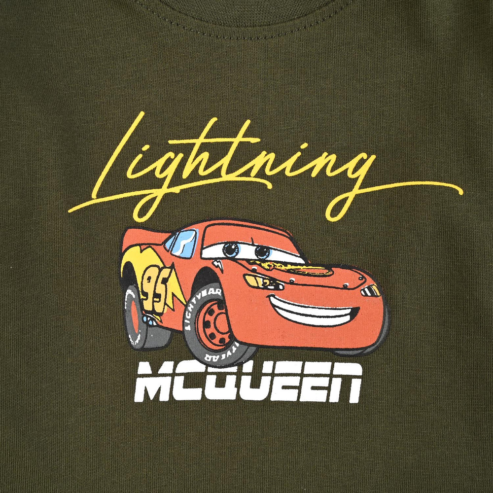 Infant Boys Cotton Jersey T-Shirt F/S Lightning Mcqueen
