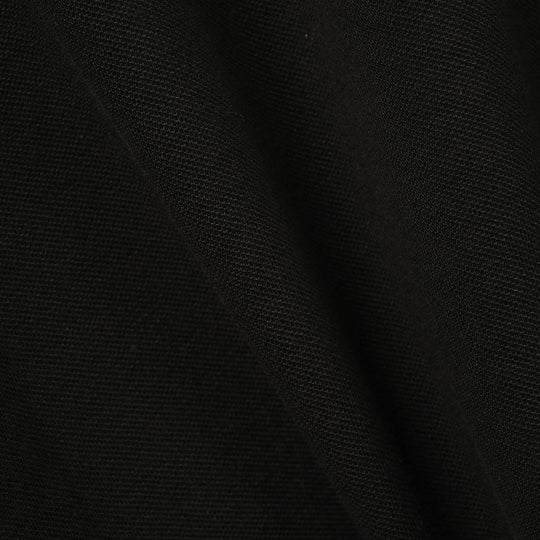 Boys Cotton Polo Varsity - BLACK
