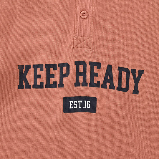 Boys Cotton PK Polo F/S Keep Ready