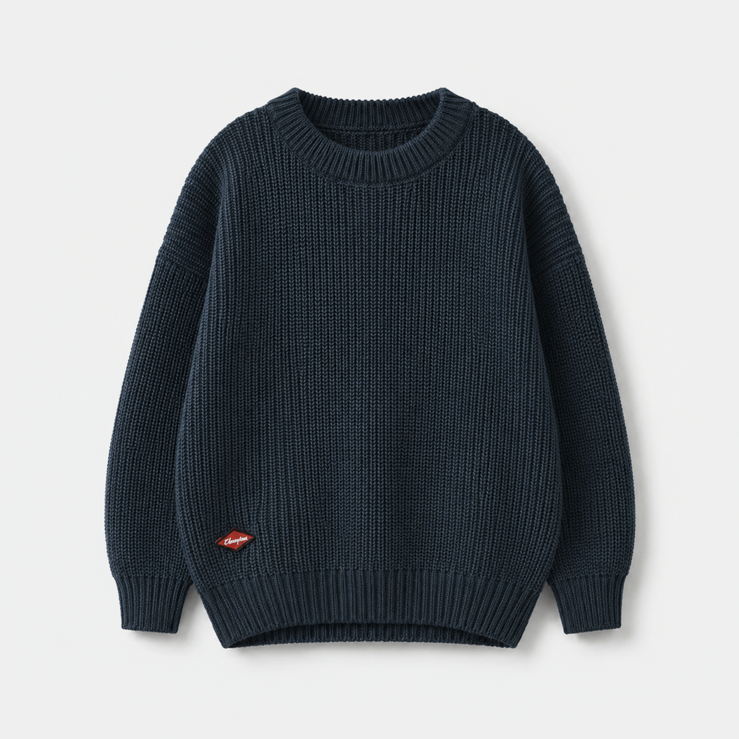 Boys Acrylic Sweater - Champion - Blue