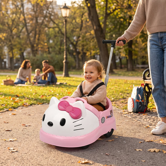 Kids' Electric Ride-On Bumper Car / Push Car Hybrid TK600