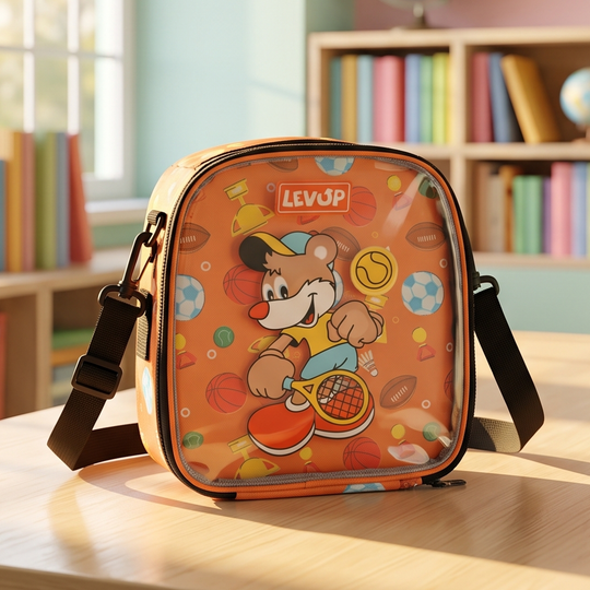 LEVUP Lunch Bag Orange Mouse
