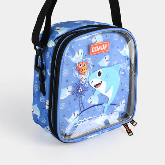 Levup Lunch Bag Blue Shark