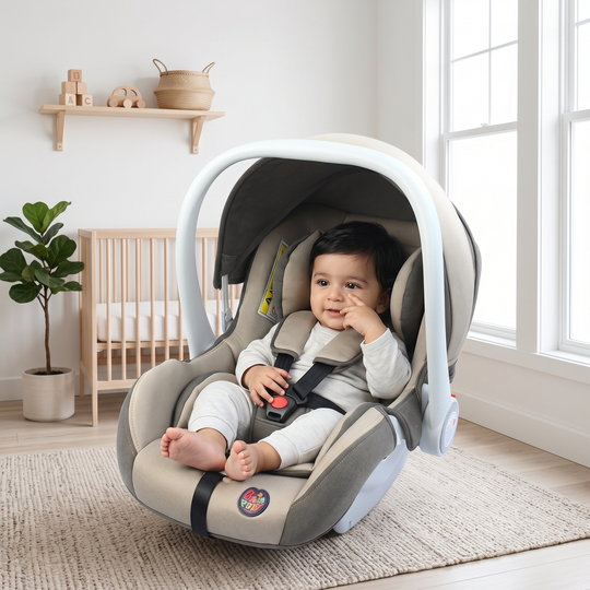 Baby Carry Cot Brown
