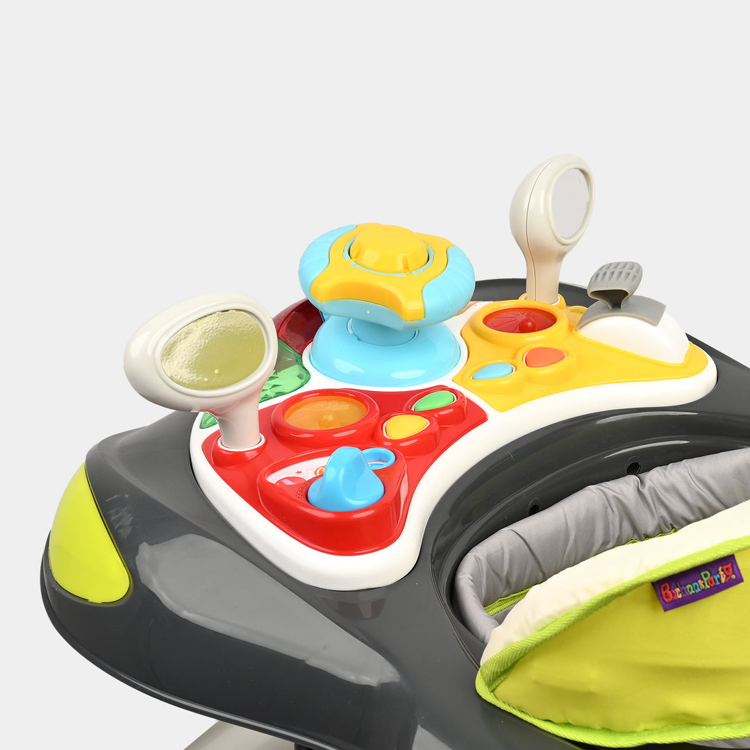 Baby Walker + Rocker BP316 Green