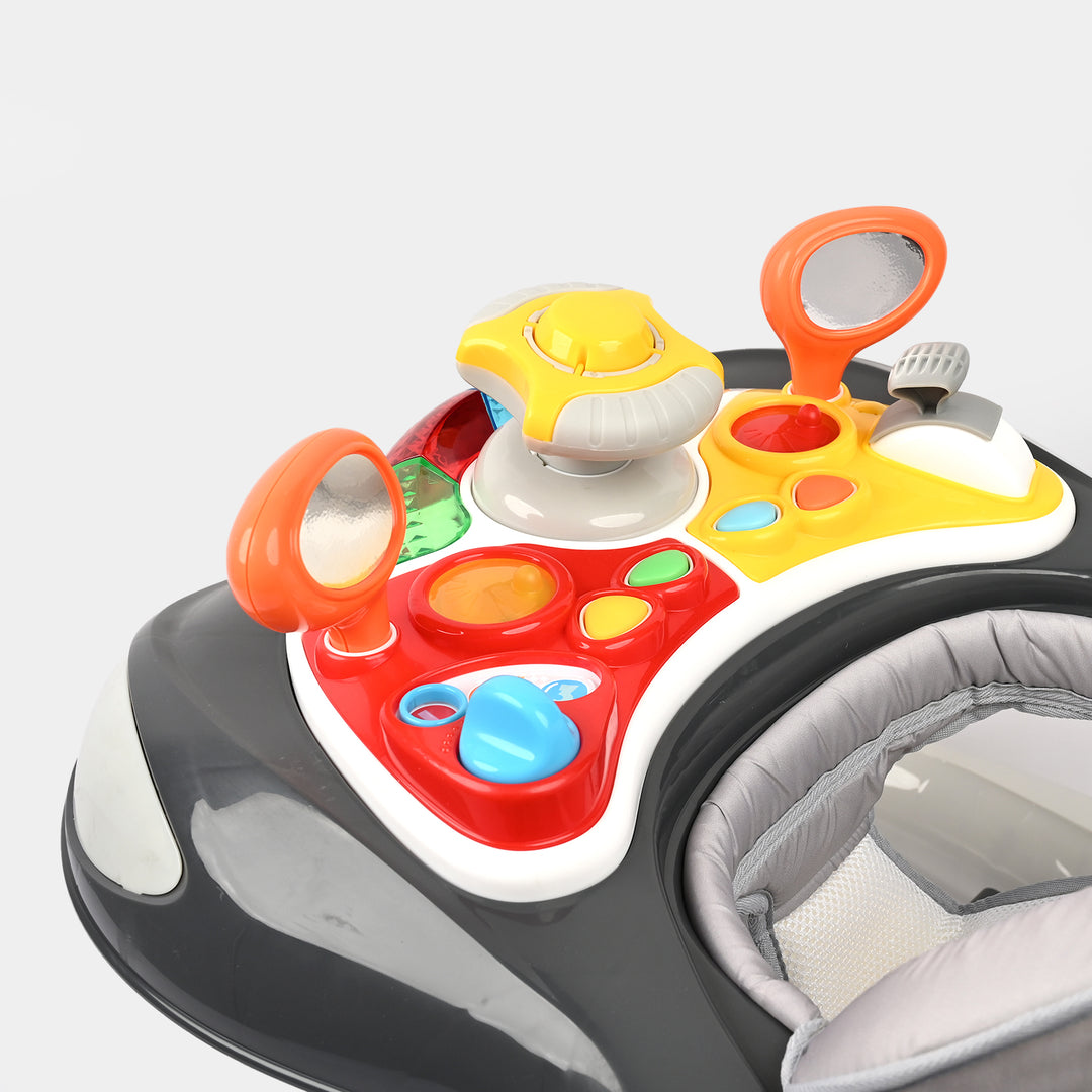 Baby Walker + Rocker BP316 Grey
