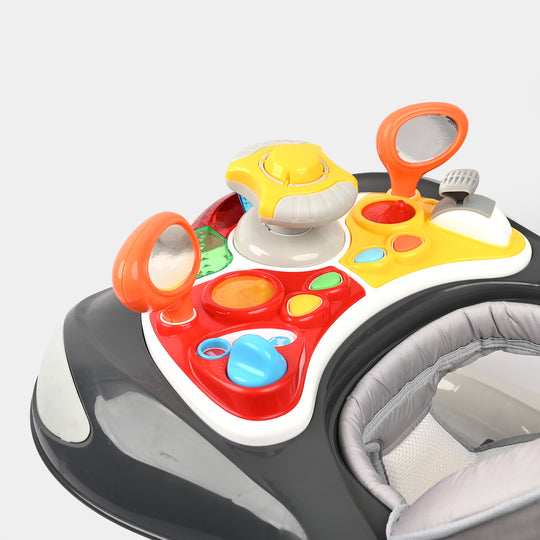 Baby Walker + Rocker BP316 Grey