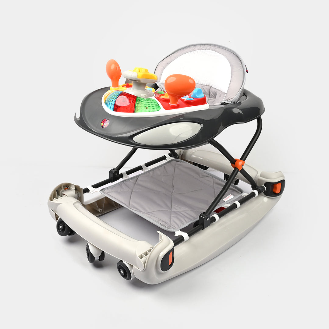 Baby Walker + Rocker BP316 Grey