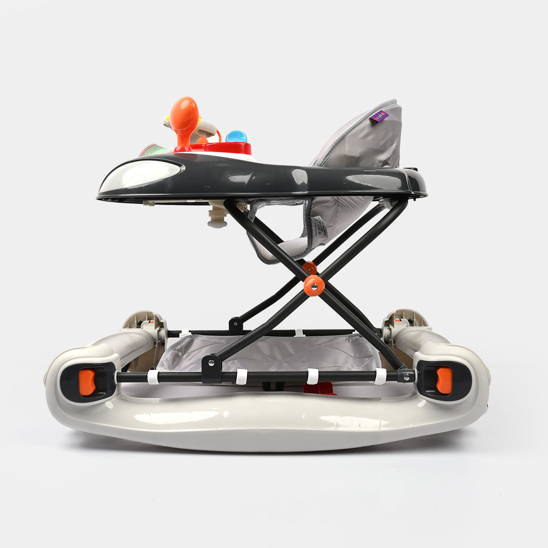 Baby Walker + Rocker BP316 Grey