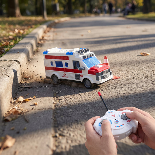 Remote Control City Safeguard Toy Car