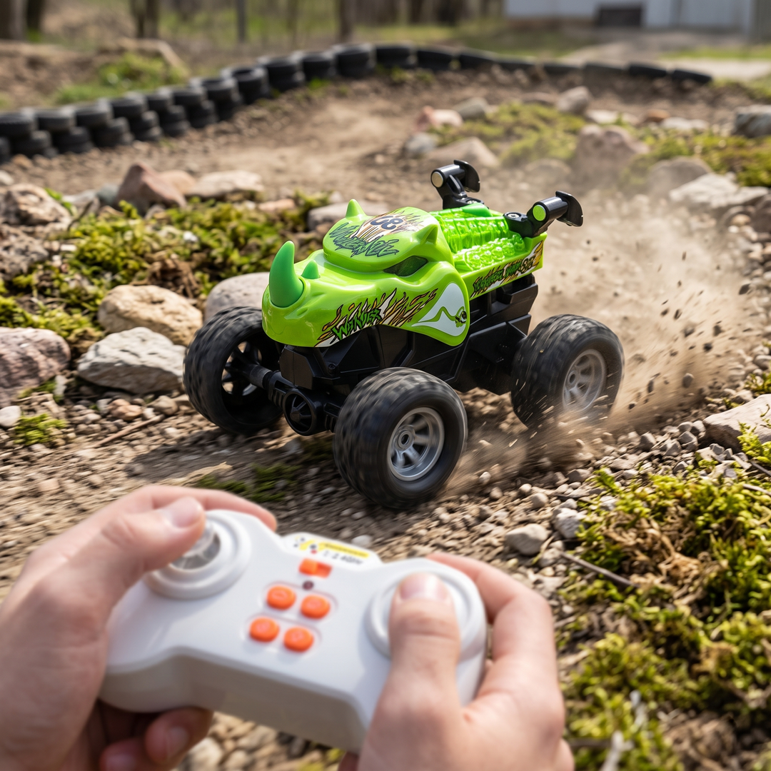 Remote Control Beast Stunt Car for Kids