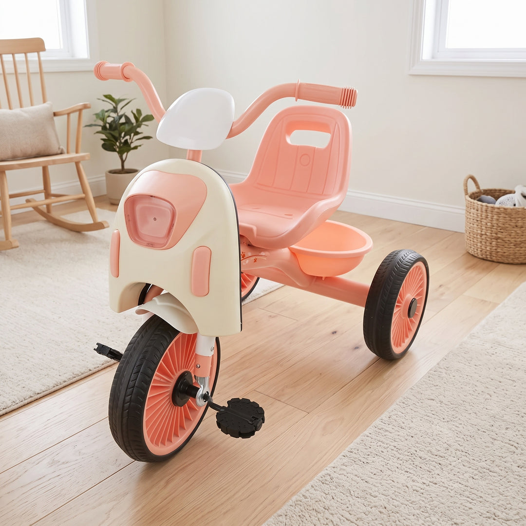 Kids Pedal Tricycle with Light & Sound