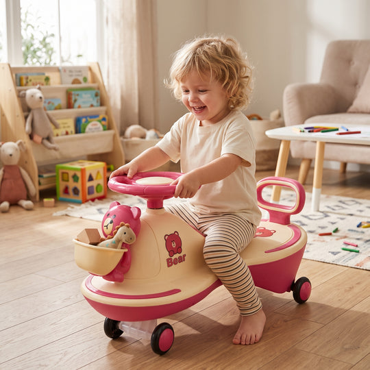 Wiggle Ride-On Twisting & Swing Car
