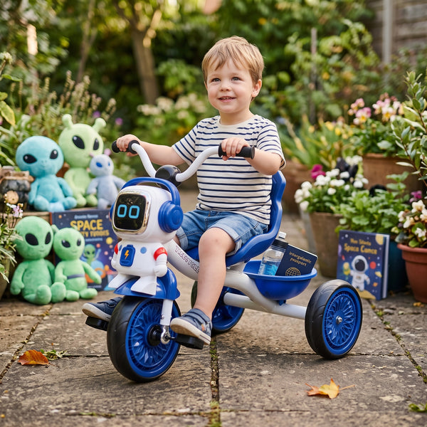 Kids Pedal Tricycle with Light & Sound