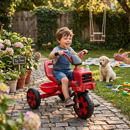 Kids Pedal Tricycle with Light & Sound