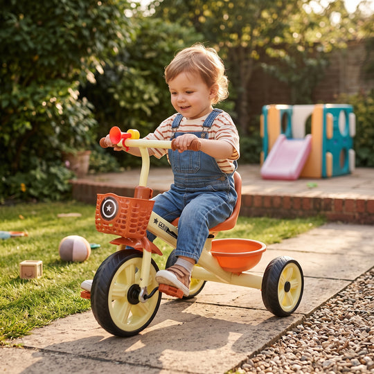 Kids Pedal Tricycle with Horn