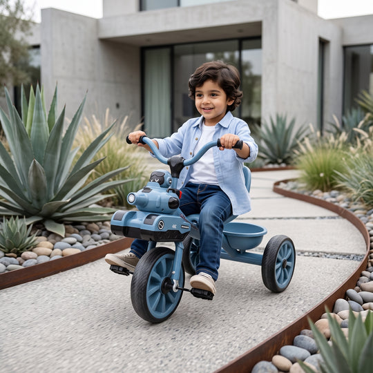 Kids Pedal Tricycle with Light & Sound