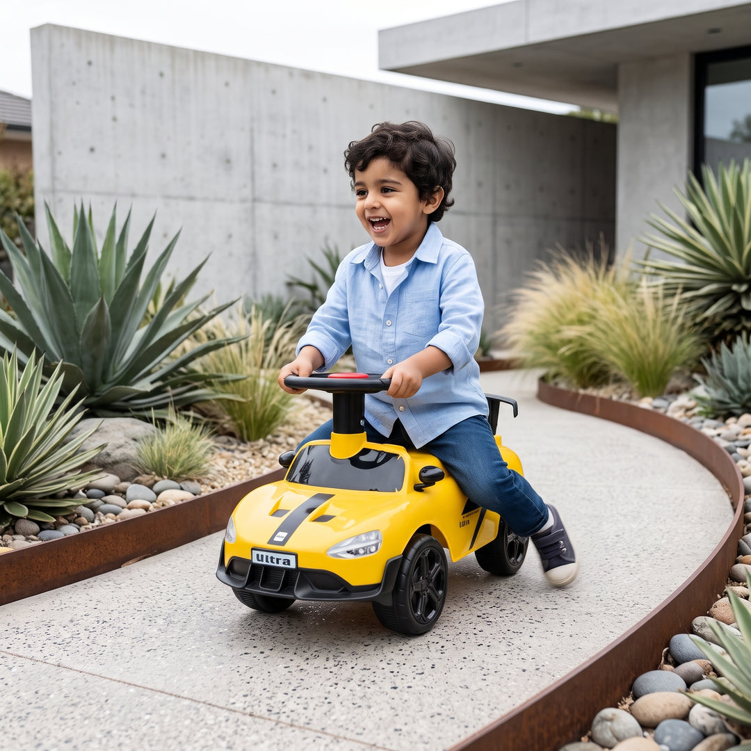 Ride On Push Car with Horn