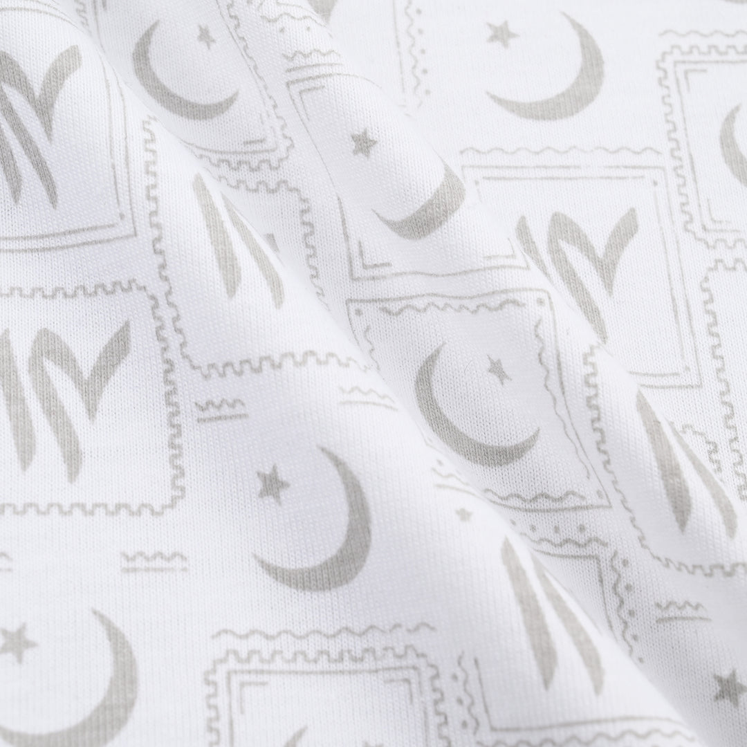 Boys Cotton Jersey T-Shirt Hamara Watan-White