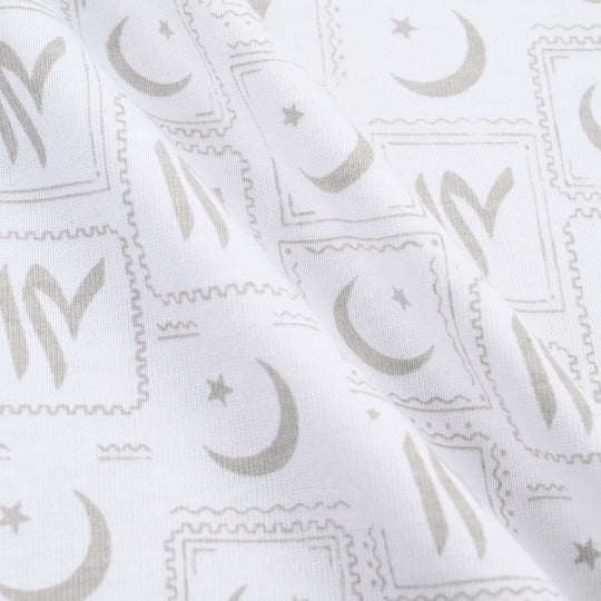 Boys Cotton Jersey T-Shirt Hamara Watan-White