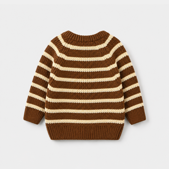 Infant Boys Acrylic Sweater - Brown