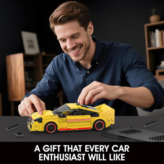Eight Wide Car Building Blocks 466Pcs