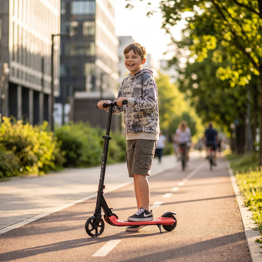Kid's Lightweight Folding Electric Kick Scooter