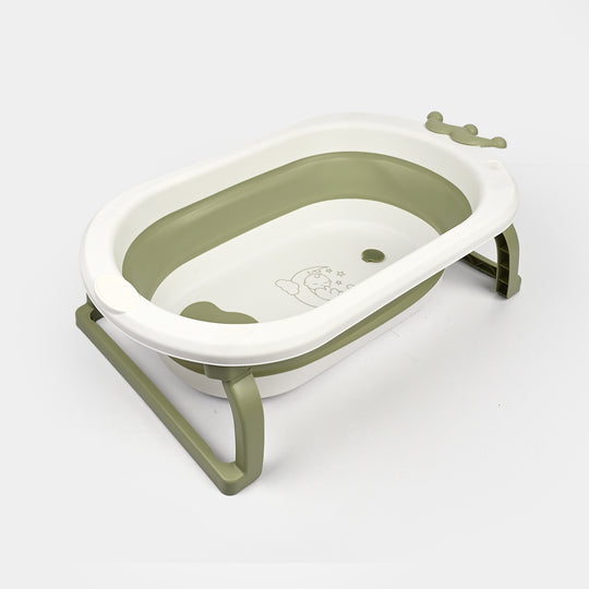 Foldable Baby Bath Tub 2024-1 Green