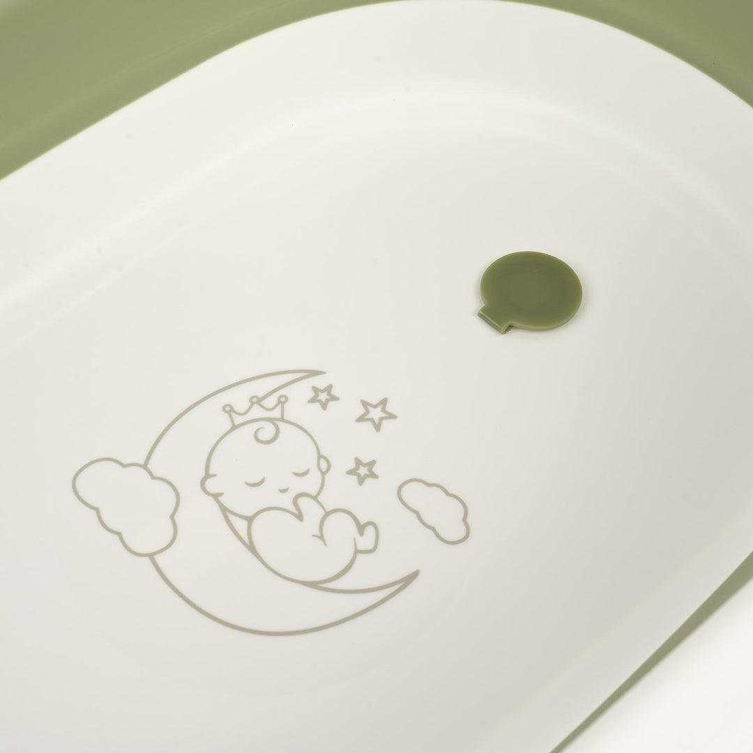 Foldable Baby Bath Tub 2024-1 Green