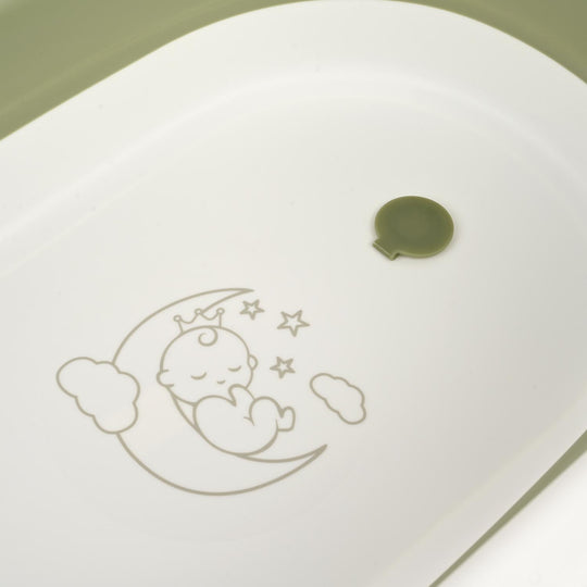 Foldable Baby Bath Tub 2024-1 Green