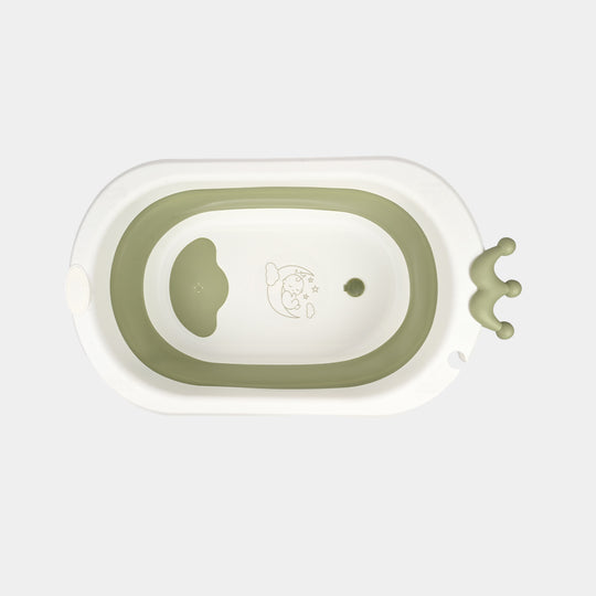 Foldable Baby Bath Tub 2024-1 Green