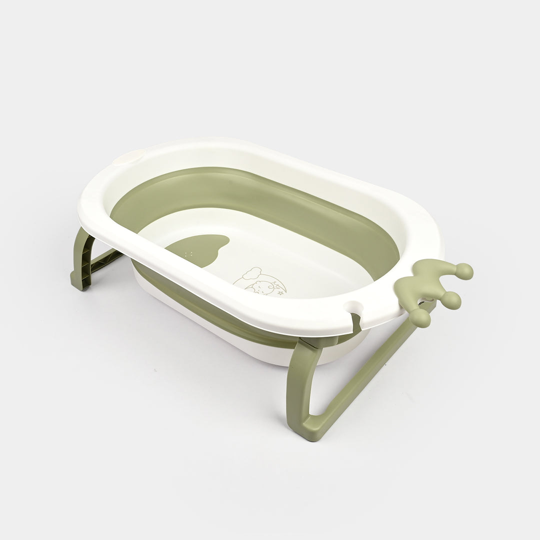 Foldable Baby Bath Tub 2024-1 Green