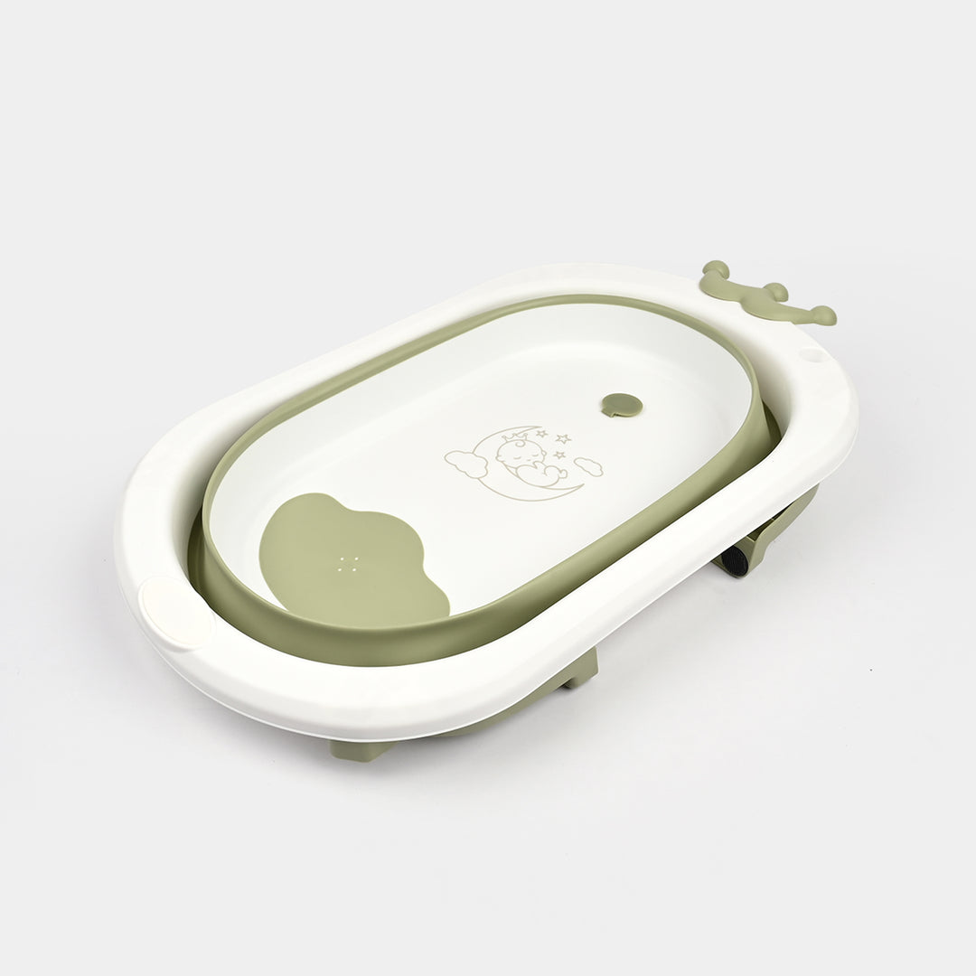 Foldable Baby Bath Tub 2024-1 Green