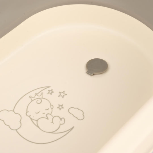 Foldable Baby Bath Tub 2024-1 Grey