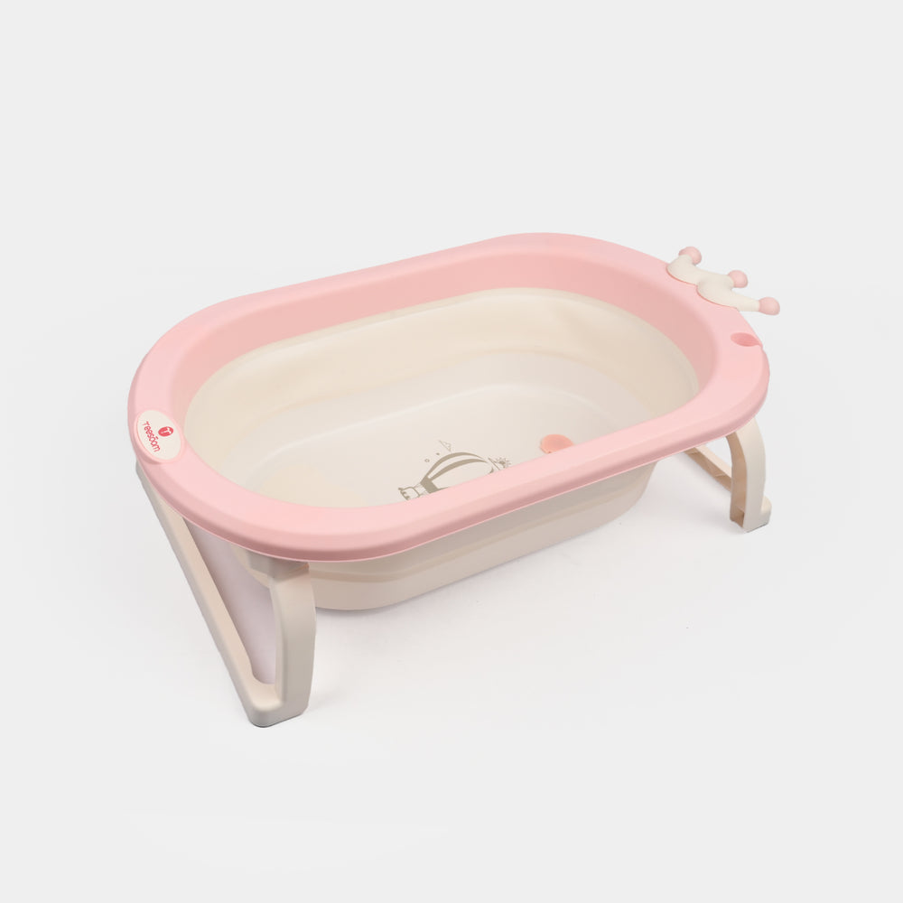 Foldable Baby Bath Tub 2024-1 Pink