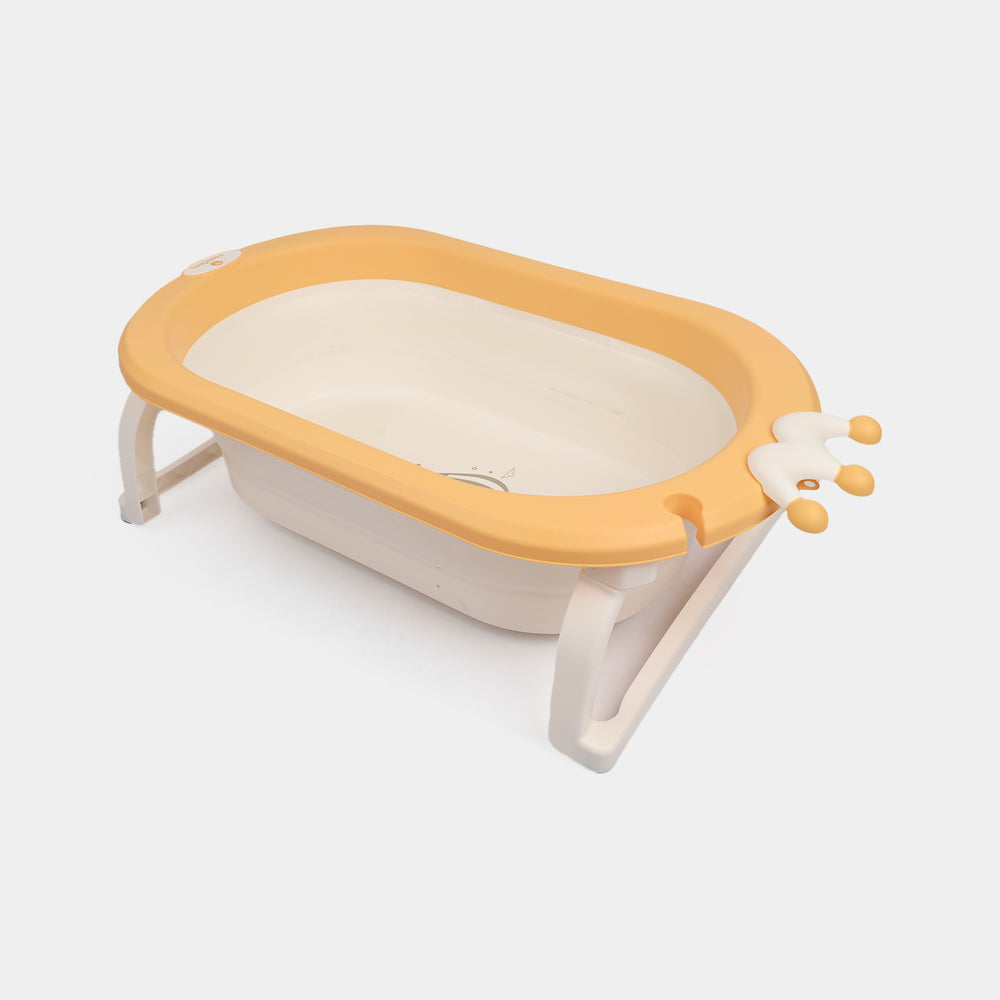 Foldable Baby Bath Tub 2024-1 Yellow