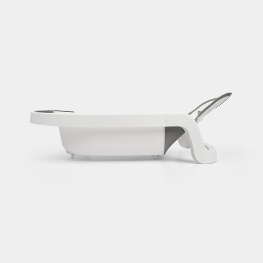 Baby Bath Tub with Adjustable Backrest 8019 Grey