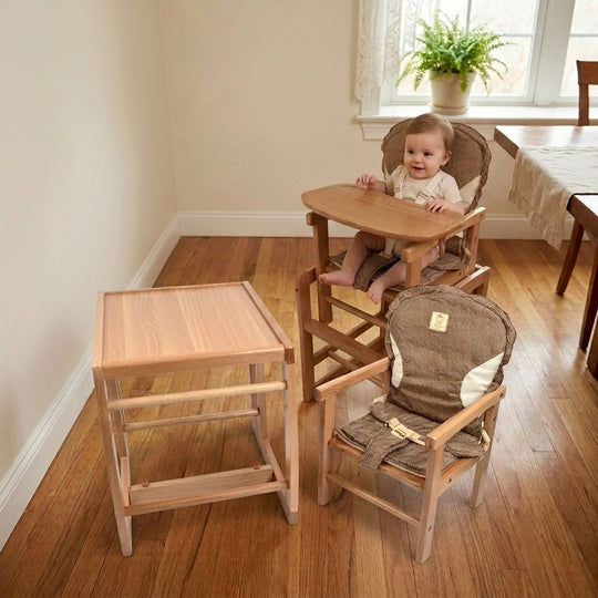 Wooden High Chair 313