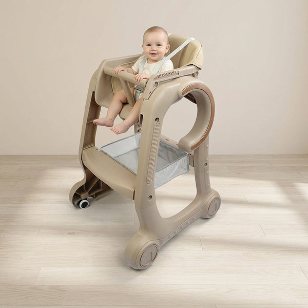 High Chair S08 Dark Brown